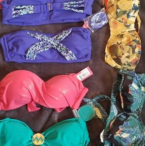 Medium bikini tops brand new with tags